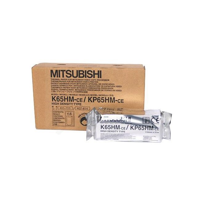 Ultrasound original paper Mitsubishi K65HM, KP65HM (4 rolls)