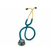 3M Littmann Classic III Stethoscope, Caribbean Blue rainbow edition