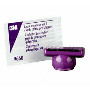 3M 9661L Swivel Head Surgical Trimmer Blades (Set of 10)