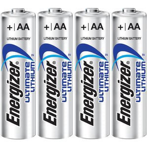 Energizer LR6  AA lithium Batteries (Pack of 4 or 48)