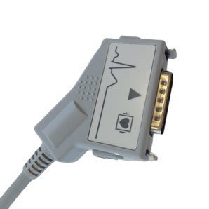 Original Fukuda Denshi ECG patient cable Câble patient Original pour ECG Fukuda Denshi FX 7101, FX 7102, FX 7202, FX 7402, FX 3010, FX 8222 , FX 8300, FX 8322, FCP 8100, FX 8200