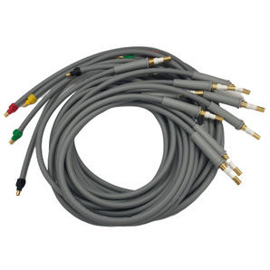 Complete set of 10 cables for Quickels Decapus Suction System