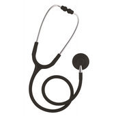 Stethoscope pulse black