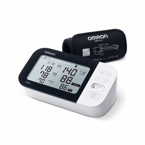 M7 Intelli IT AFIB connected electronic blood pressure monitor to Omron arm