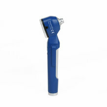 Blue otoscope