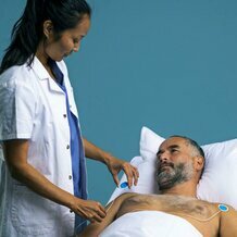 Ambu QR Electrodes in Use