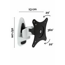 Wall mount for EDAN ISE 1210 ECG tablet device